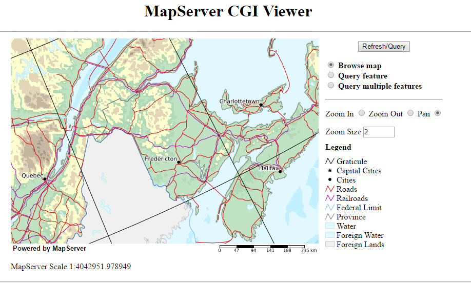 CGI-Viewer demo interface